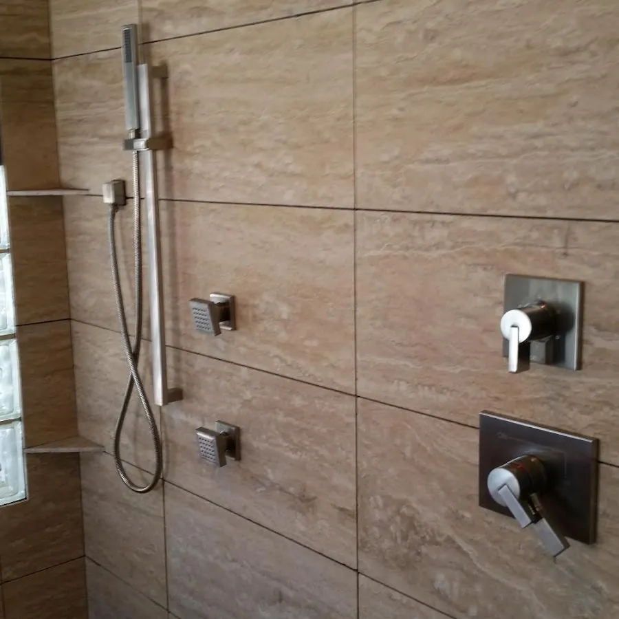Shower fixture installation for Water Heater Replacement in Winchester